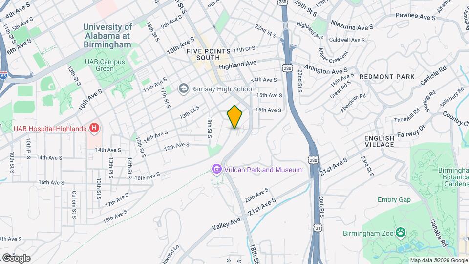 1909 16th Ave S, Unit D Map and Location Details