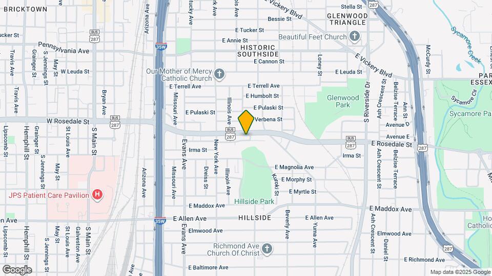 1113 E Oleander St Map and Location Details