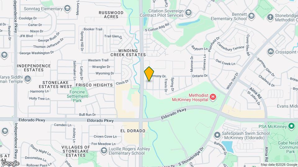 2605 Swan Dr Map and Location Details