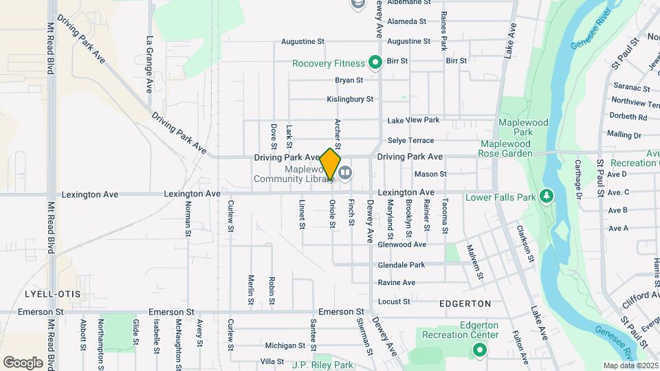 Oriole Duplex Map and Location Details