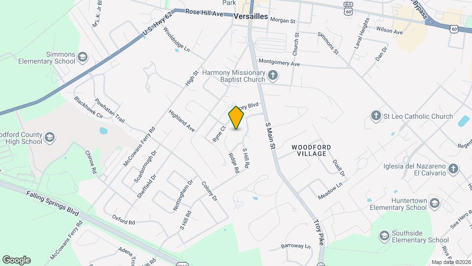 125 Crosskey Rd Mapa y Detalles de la Ubicación