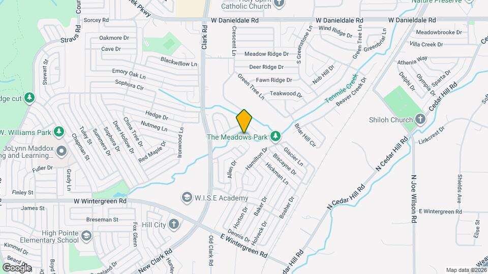 1622 Allen Dr Mapa y Detalles de la Ubicación