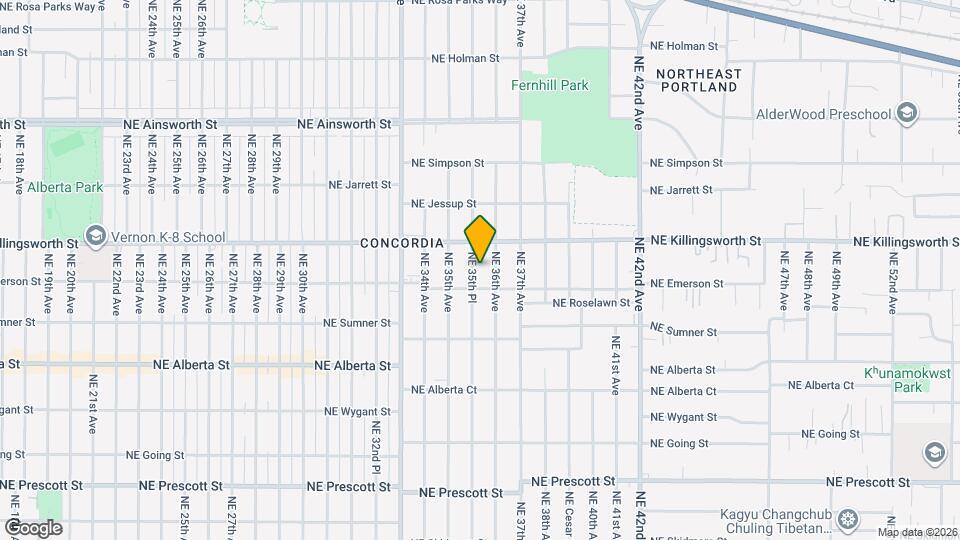 5336 NE 35th Pl Map and Location Details