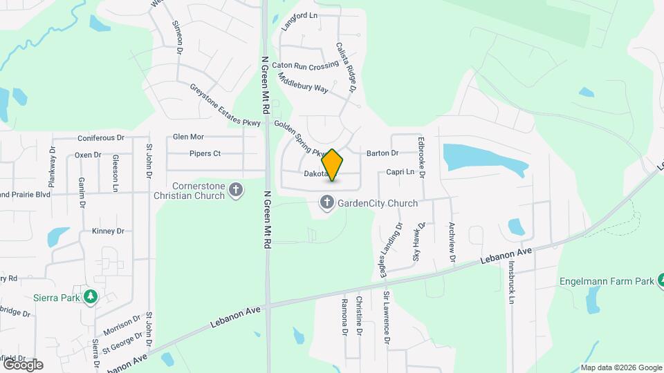 3505 Chippewa Dr Map and Location Details