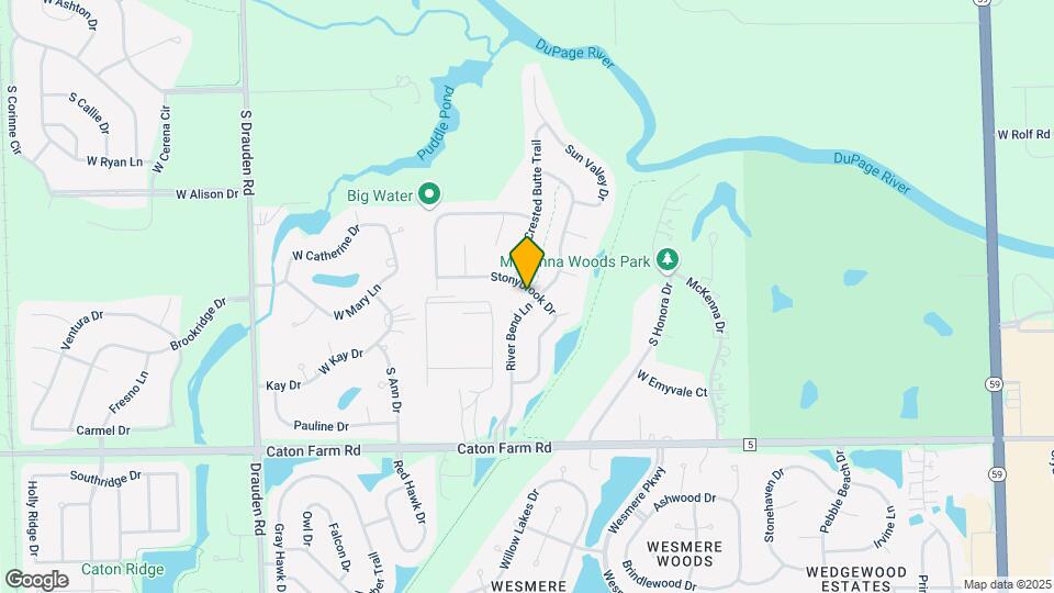5512 Stonybrook Dr Map and Location Details