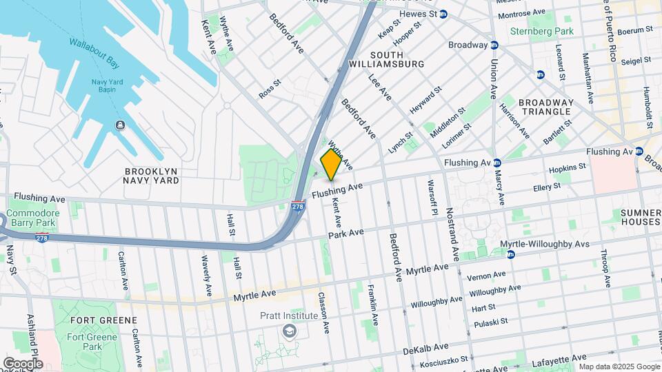 760 Kent Ave Mapa y Detalles de la Ubicación