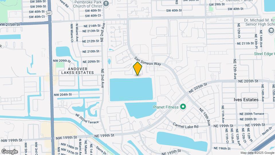 444 NE 206th Ln Map and Location Details