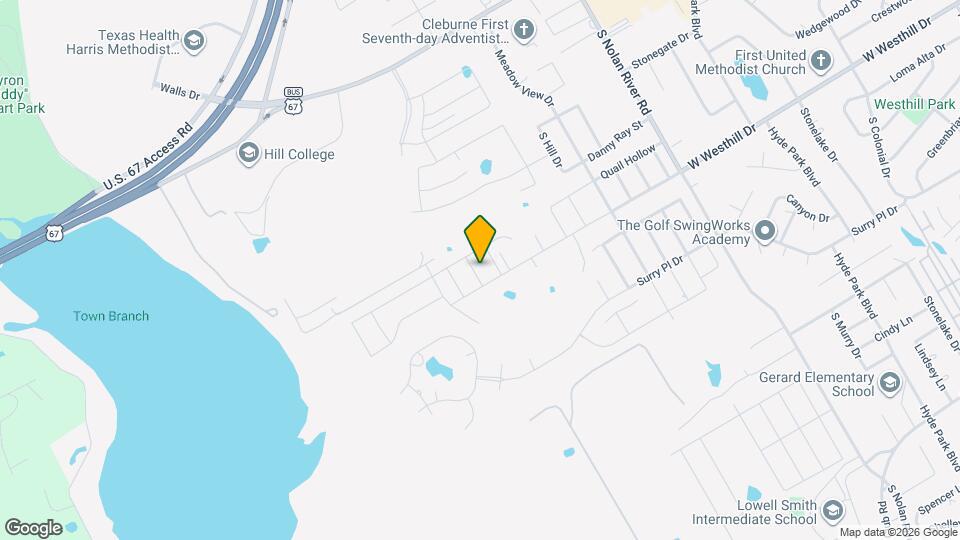 707 Broken Bow Ln Map and Location Details