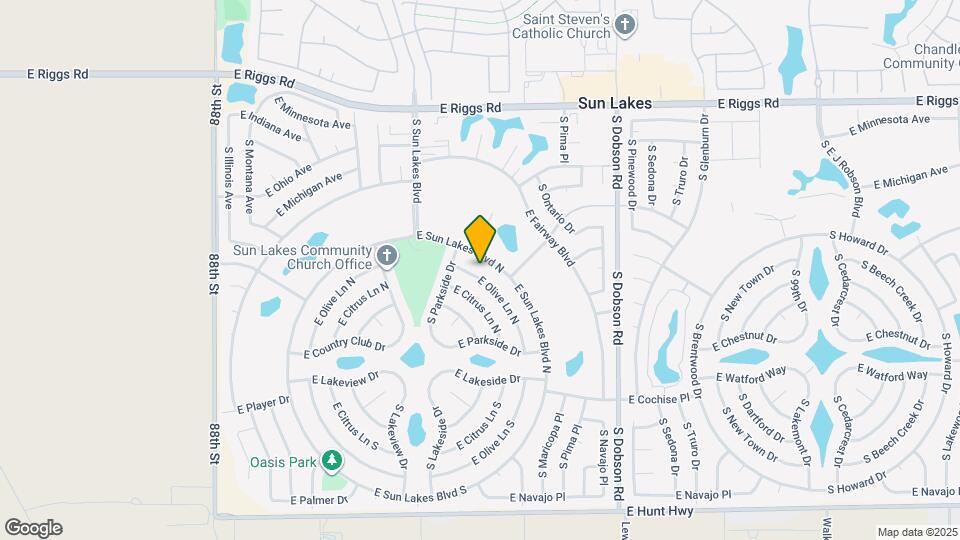 9350 E Olive Ln N Map and Location Details