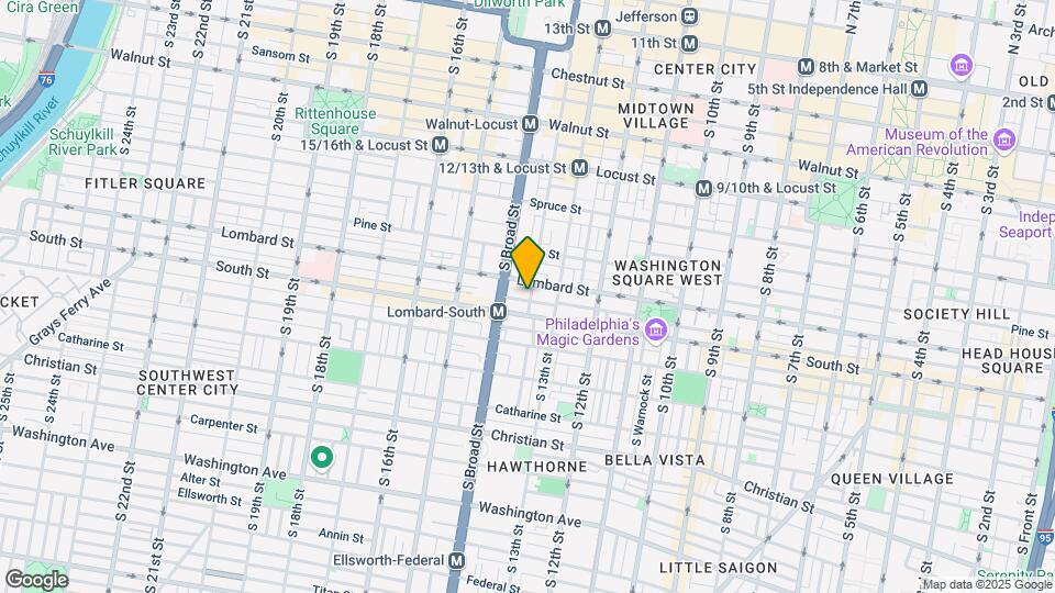 510 S Juniper St, Unit B Map and Location Details