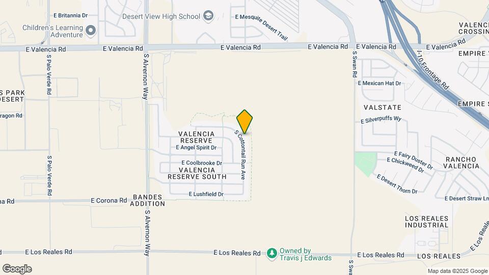 6863 S Cottontail Run Ave Map and Location Details