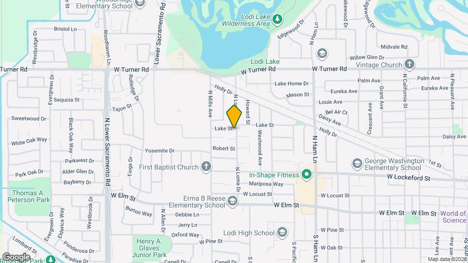 1800 Lake St Map and Location Details