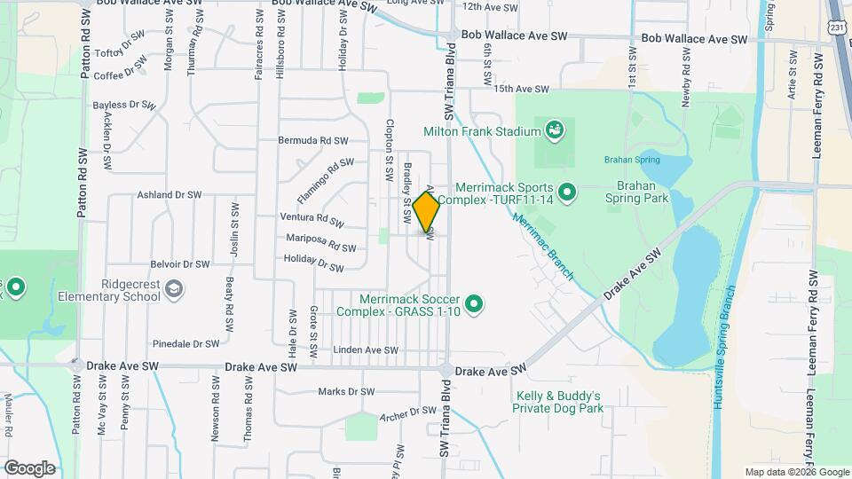 3402 Alpine St SW Map and Location Details