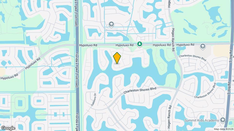 7171 Saratoga Waters Way Mapa y Detalles de la Ubicación