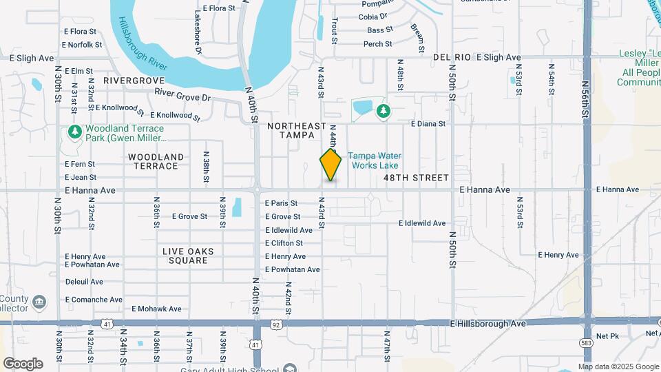6200 N 44th St Map and Location Details