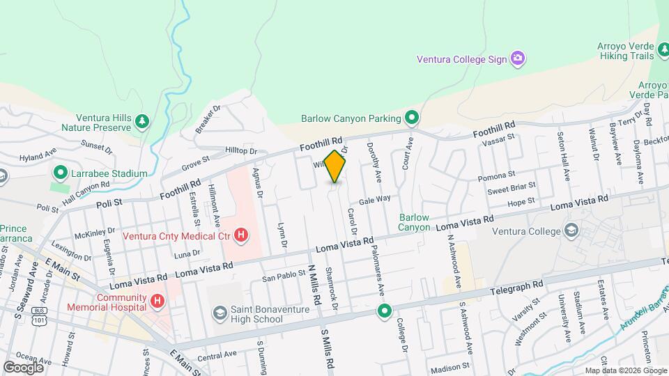 352 Glen Ellen Dr Map and Location Details