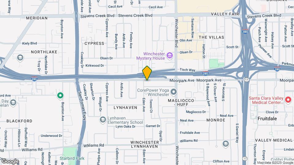 3238 Moorpark Ave Mapa y Detalles de la Ubicación