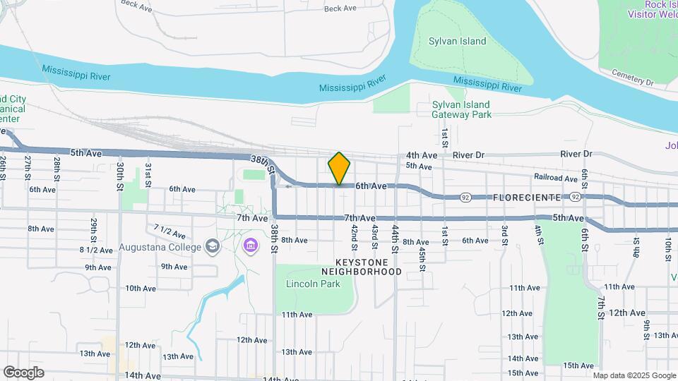 605 41st St Map and Location Details