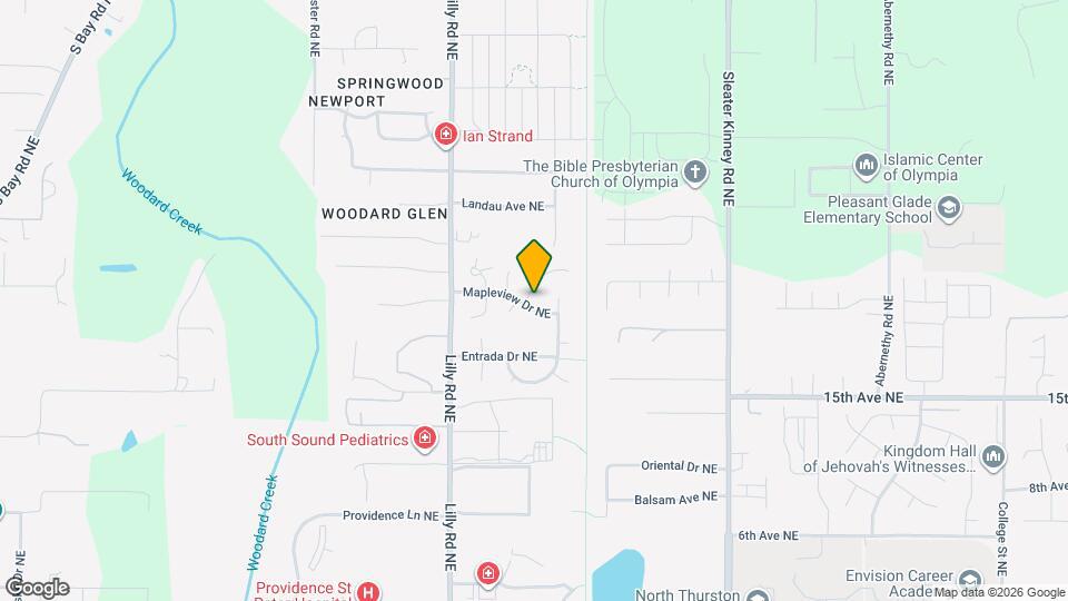 1722 Mapleview Ct NE Map and Location Details