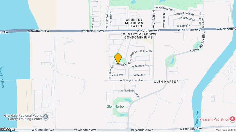 10925 W Kaler Dr Map and Location Details