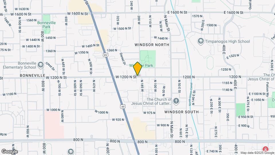 209 N 1200 W, Unit 209 N 1200 W #202 Map and Location Details
