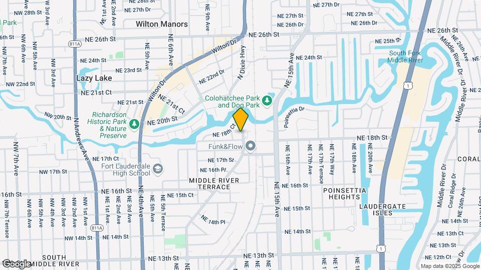 1811 N Dixie Hwy Map and Location Details