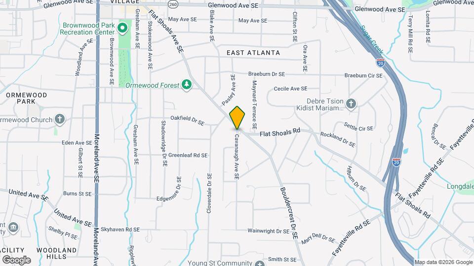 865 Cavanaugh Ave SE Mapa y Detalles de la Ubicación