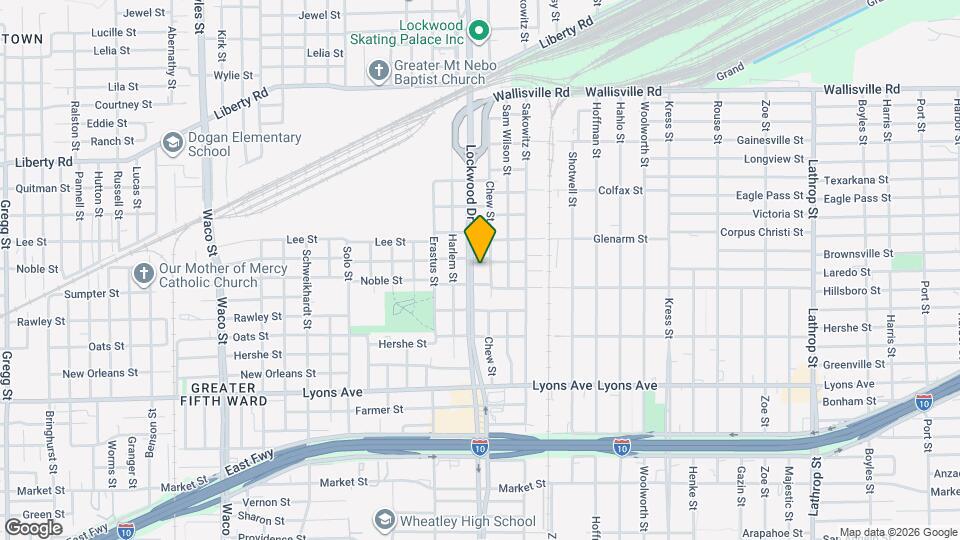 2116 Lockwood Dr Map and Location Details