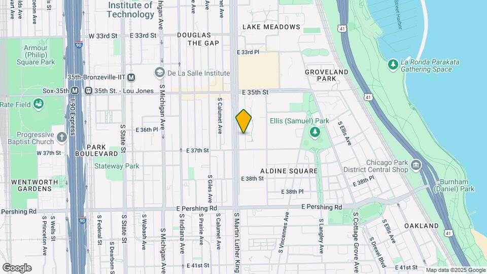 3631 S King Dr Mapa y Detalles de la Ubicación