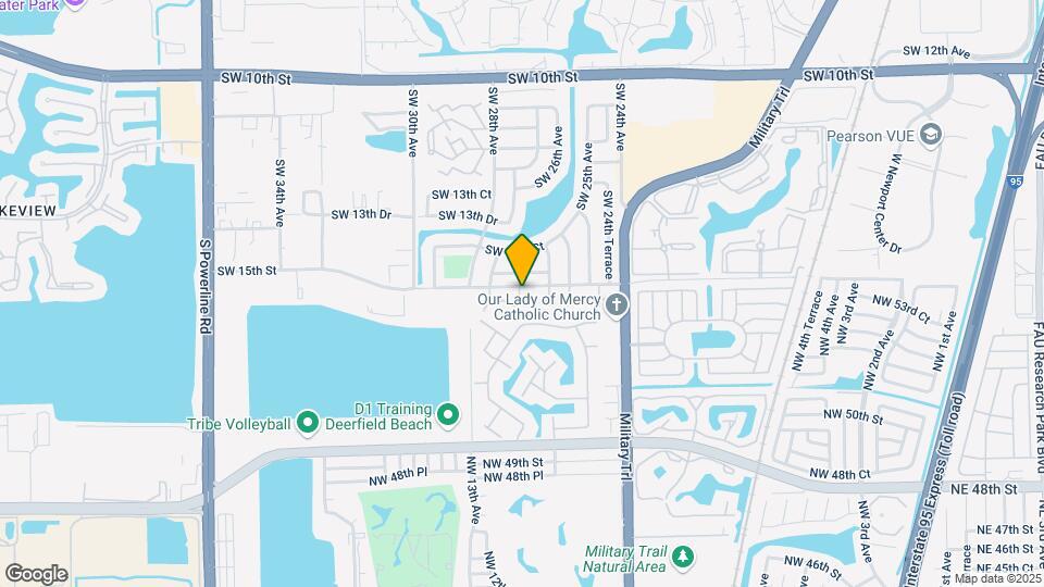 2670 SW 15th St Map and Location Details