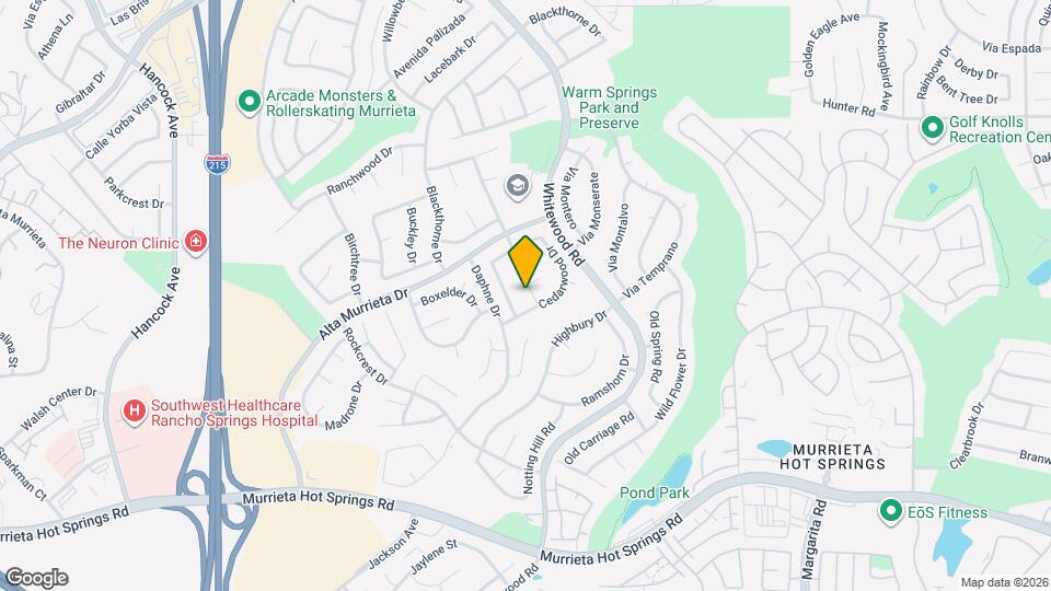 25543 Woodside Cir Map and Location Details