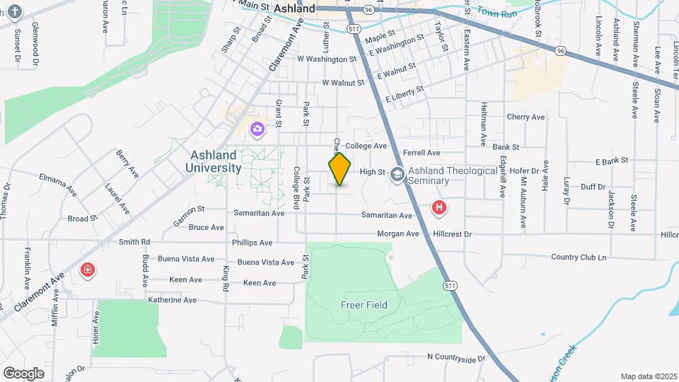 929 Chestnut St Map and Location Details