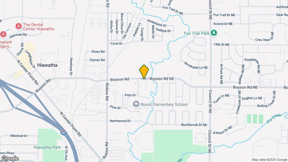 850 Dry Run Creek Ct Mapa y Detalles de la Ubicación