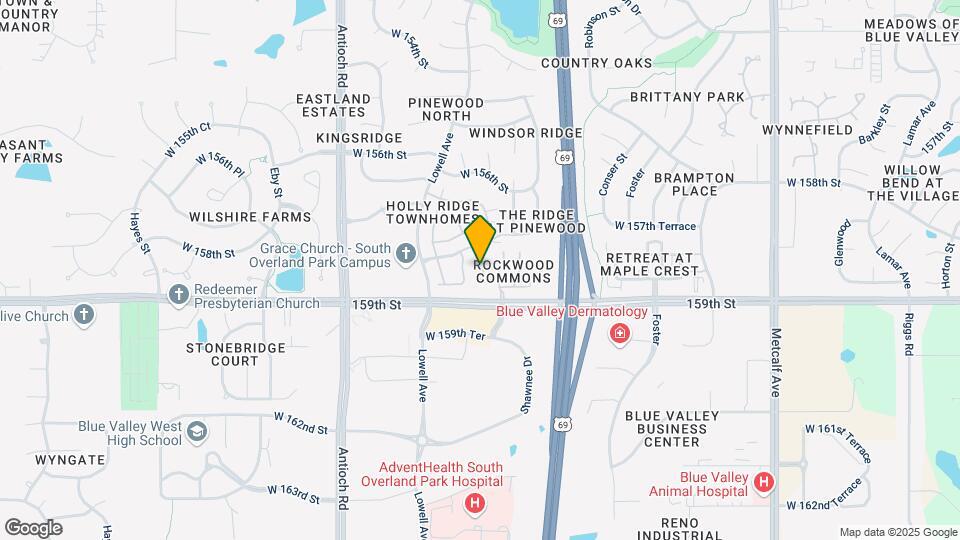 7878 W 158th Ct Map and Location Details