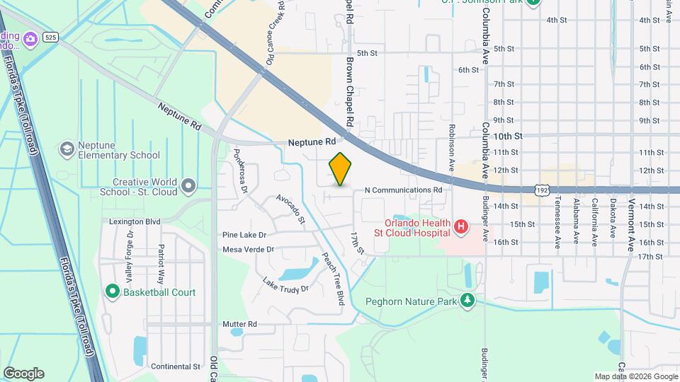 3528 Bay Ct Map and Location Details