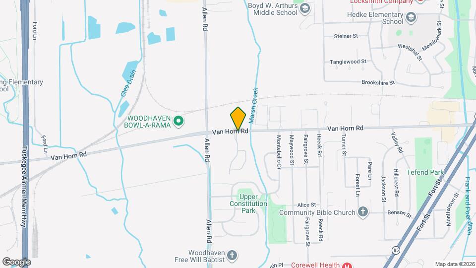 Marsh Creek Village Map and Location Details