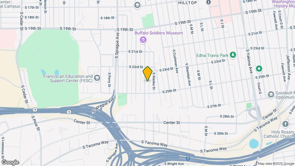 2341 S Wilkeson St Map and Location Details