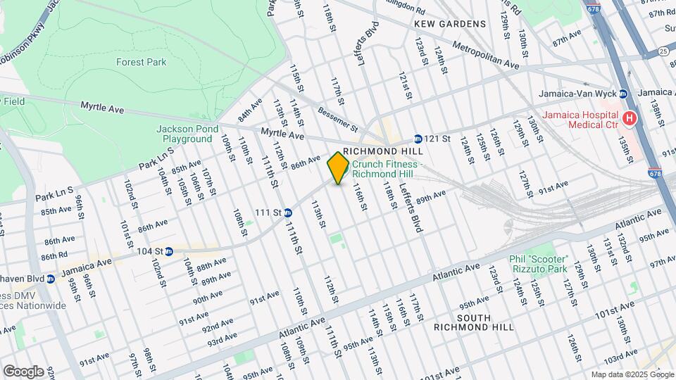 87-24 115TH ST Mapa y Detalles de la Ubicación