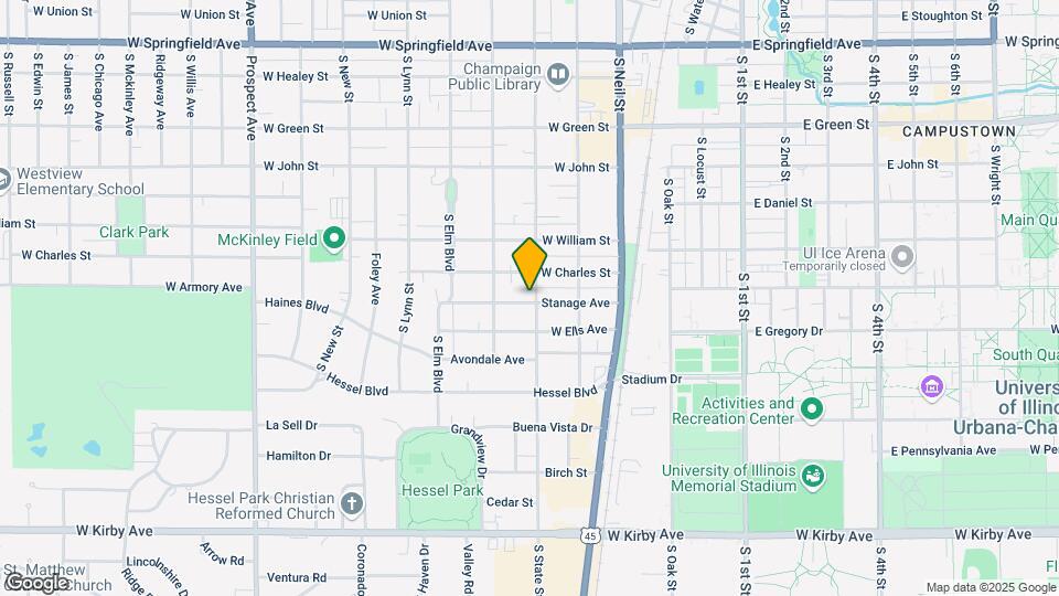 302 W Stanage Ave Map and Location Details