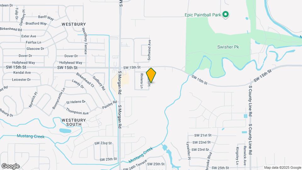 1726 W Palm Pl Map and Location Details