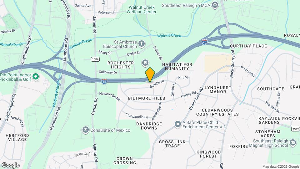 765 Bunche Dr Map and Location Details