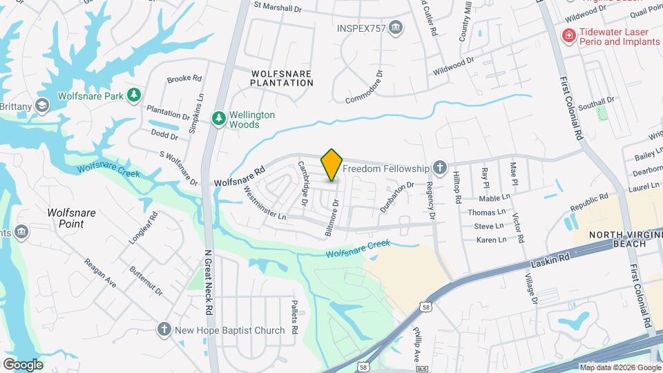 2205 Cannon Dr Map and Location Details