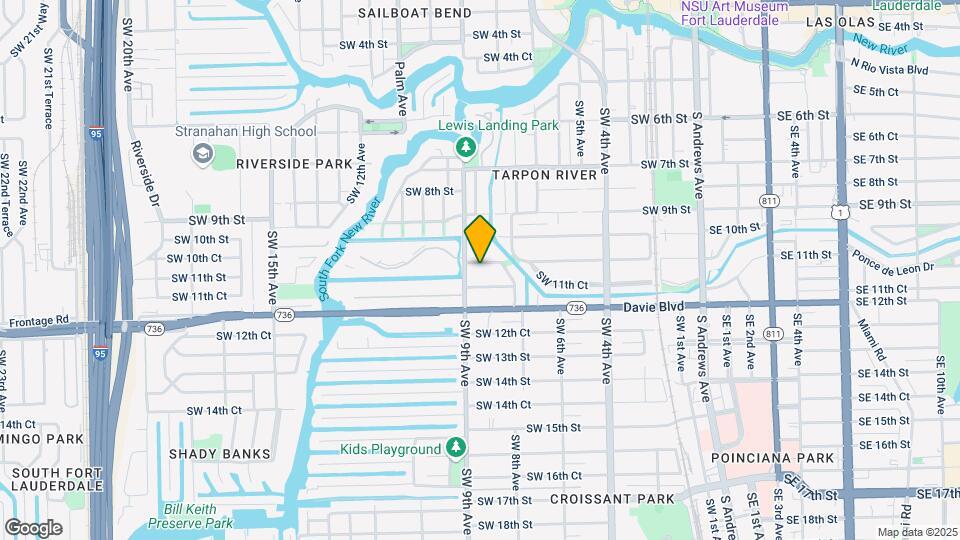 846 SW 11th St Map and Location Details