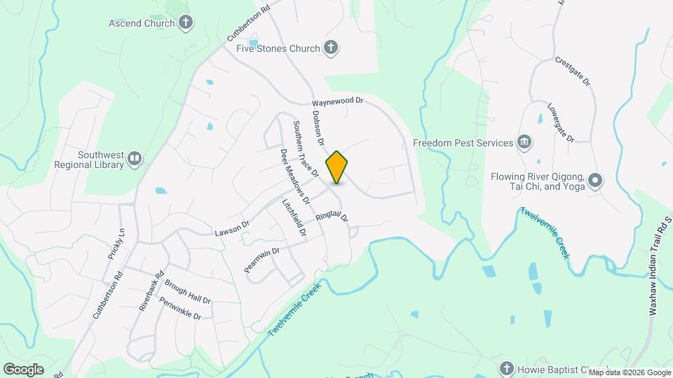 2909 Southern Trace Dr Map and Location Details