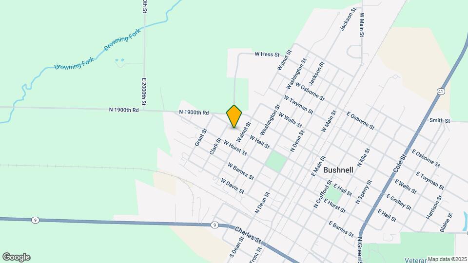 522 W Hail St Map and Location Details