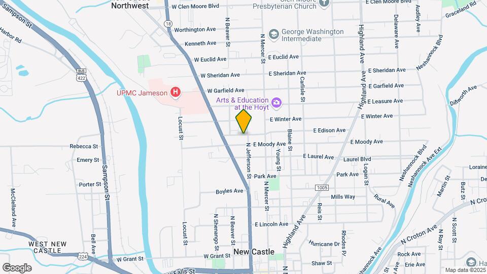 3 W Edison Ave Map and Location Details
