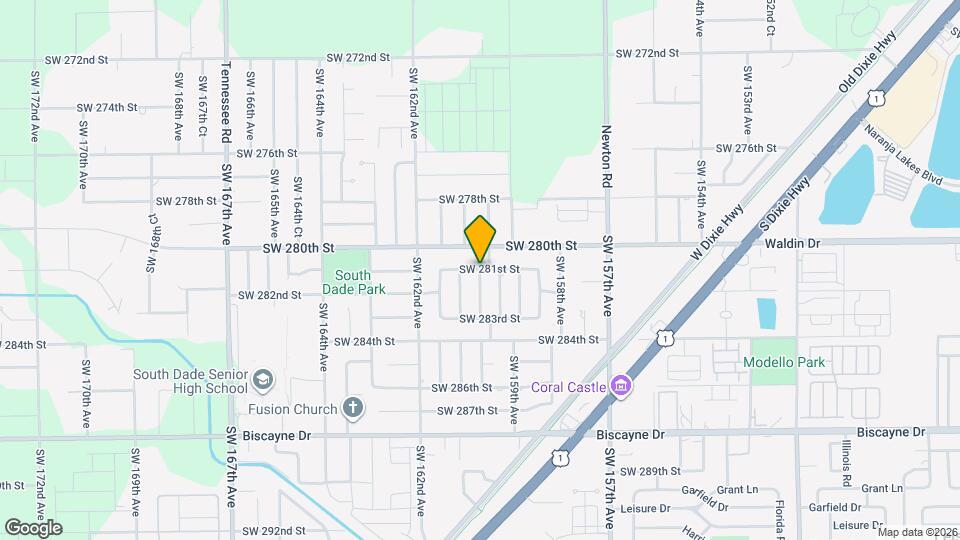 27560 SW 159th Pl Map and Location Details