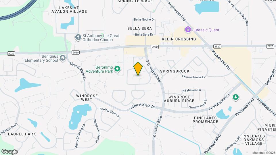 21223 Fire Wind Ct Map and Location Details