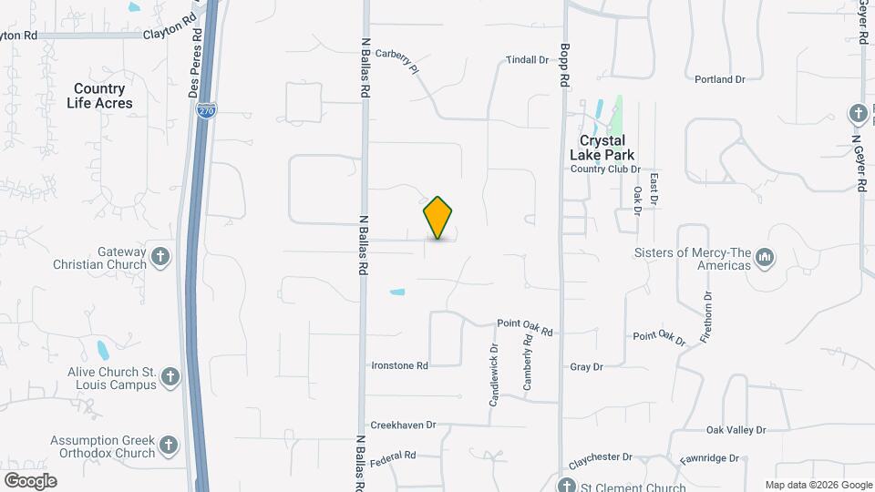 12320 Eckelmann Ln Map and Location Details