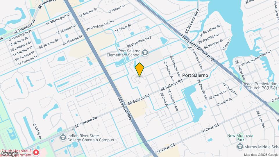 Sabal Palm Villas Map and Location Details